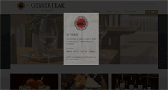Desktop Screenshot of geyserpeakwinery.com
